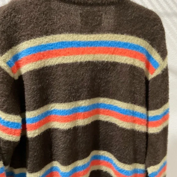 HUF Brown Striped Cardigan - Picture 7 of 7